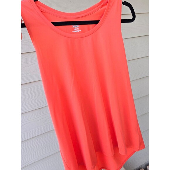 Athletic Works Neon Orange Running Sleeveless Tank Top Size Large - Picture 1 of 3